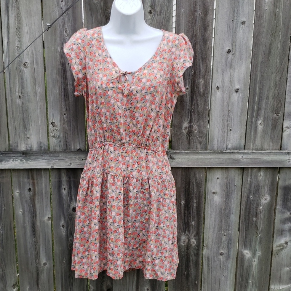 Canvas Tulip Dress by Lands End